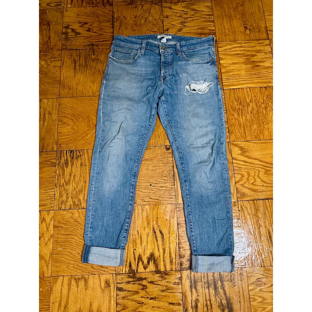 Forever 21 Men's Denim Jeans Pocket Rip Size 36